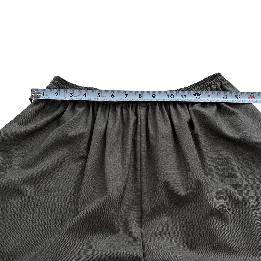 ESKANDAR VIRGIN WOOL TROUSERS WIDE LEG PANTS WITH ELASTIC WAIST WOMEN SIZE  S - Picture 10 of 16